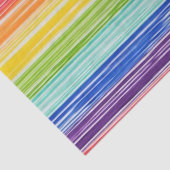 Unsaubere Regenbogenstreifen Seidenpapier (Ausschnitt)