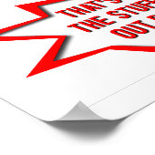 Unsay Out Loud Funny Poster (Ecke)