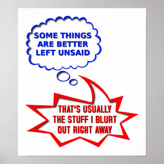 Unsay Out Loud Funny Poster (Vorne)