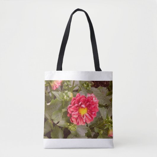 Unscharfe Blume Tasche (Vorderseite)