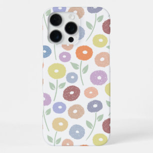 Unschärfe-Blumenmuster-Rpt-Vergangenheitsfarben au iPhone 16 Pro Max Hülle