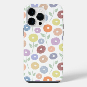Unschärfe-Blumenmuster-Rpt-Vergangenheitsfarben au iPhone 14 Pro Max Hülle