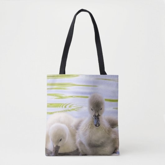 Unscharfe Cygnets - Tasche (Vorderseite)