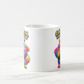Unscharfe Farbige "Sache" Kaffeetasse (Mittel)