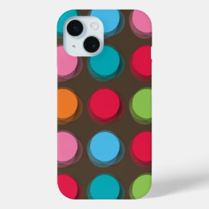 Unscharfe Farbpunkte Red Blue Pink Green Fun Muste Case-Mate iPhone Hülle