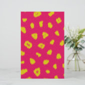 Unscharfe Fluffy Monster Fur Briefpapier (Stehend Vorderseite)