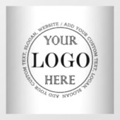 Unscharfe, graue Hintergrundbilder für Social-Medi Fensteraufkleber (Blatt)