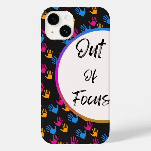Unschärfe-Handyhülle | Creative Typography Cove Case-Mate iPhone Hülle (Rückseite)