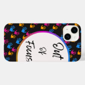Unschärfe-Handyhülle | Creative Typography Cove Case-Mate iPhone Hülle (Rückseite (Horizontal))