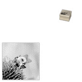 Unscharfe Hummel Gummistempel (Stempel)