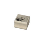 Unscharfe Hummel Gummistempel (Stempel)