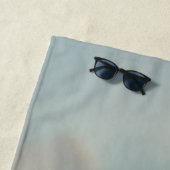 Unscharfe Kunst Neutral Warm Abstrakt Strandtuch (Beispiel)