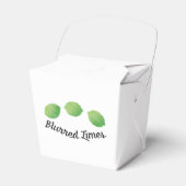 Unscharfe Limes Geschenkschachtel (Vorderseite)