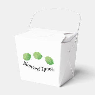 Unscharfe Limes Geschenkschachtel