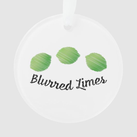 Unscharfe Limes Ornament (Vorderseite)