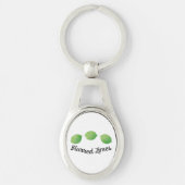 Unscharfe Limes Schlüsselanhänger (Vorderseite)