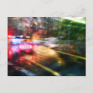 Unschärfe Postkarte