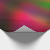 Unscharfe Regenbogenfarbe Geschenkpapier (Ecke)