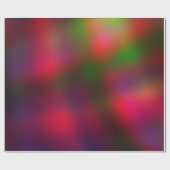Unscharfe Regenbogenfarbe Geschenkpapier (Flach)