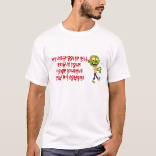 Unschooler rettet Ehrenstudenten von den Zombies T-Shirt