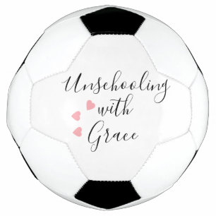Unschooling-Mutter Grace Hearts Fußball