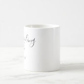 Unschooling-Mutter Grace Hearts Kaffeetasse (Mittel)