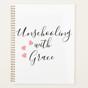 Unschooling-Mutter Grace Hearts Planer