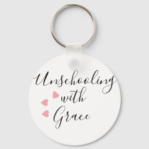 Unschulbildung Mama Grace Hearts Schlüsselanhänger