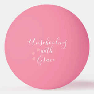 Unschulbildung Mama Grace Hearts Tischtennisball