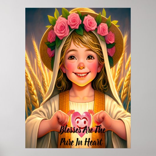 Unschuld gefangen genommen: Kleines Mädchen schwär Poster (Vorne)