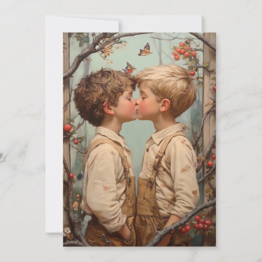 Unschuld im Blut Einladung (Vorderseite)