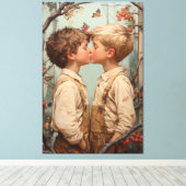 Unschuld im Blut Leinwanddruck (Insitu (Holzboden))