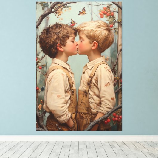 Unschuld im Blut Leinwanddruck (Insitu (Holzboden))