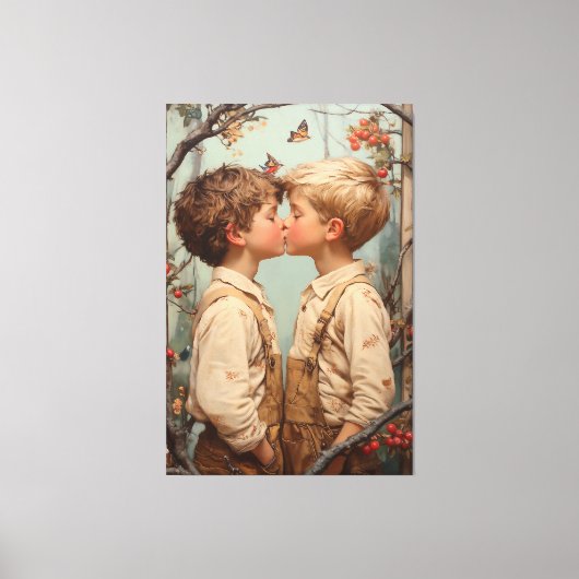 Unschuld im Blut Leinwanddruck (Vorderseite)