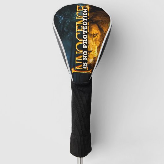 Unschuld ist kein Schutz Golf Headcover (Vorderseite)