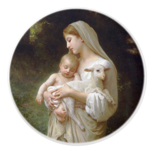 Unschuld Keramikknauf (Vorderseite)