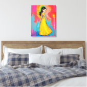 Unschuld und Licht Leinwanddruck (Insitu (Schlafzimmer))