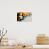 Unschuld und Mut – Heilige Maria Goretti Poster (Küche)