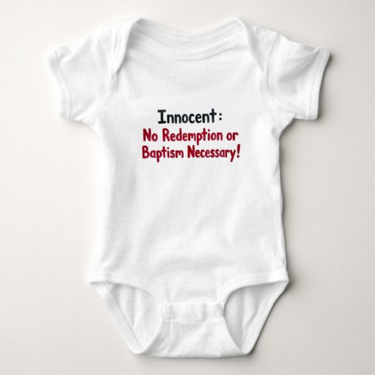 Unschuldig Baby Strampler (Vorderseite)