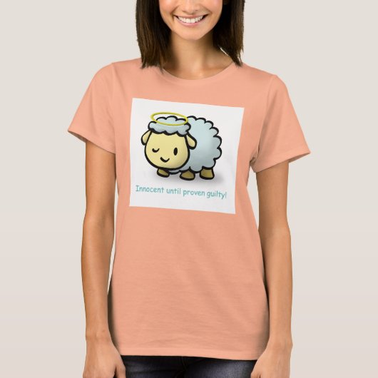 Unschuldig bis zum Beweis der Schuld! T-Shirt (Vorderseite)