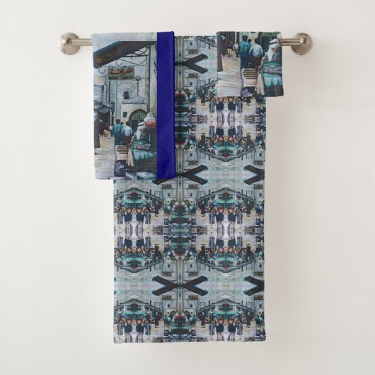 Unschuldige Augen des alten Jerusalems Badhandtuch Set (Insitu)