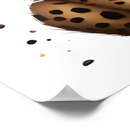 Unschuldige Augen, Wildes Herz: Baby Cheetah Poster (Ecke)