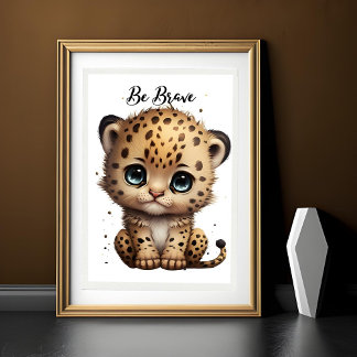Unschuldige Augen, Wildes Herz: Baby Cheetah Poster