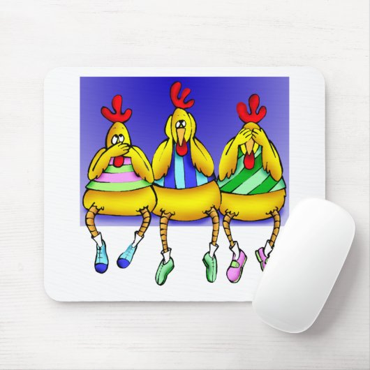 Unschuldige Hühner Mousepad (Mit Mouse)