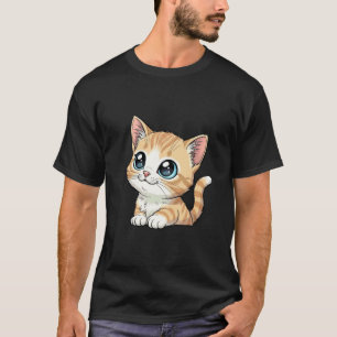 Unschuldige Katze Süßes Kleines Kätzchen T-Shirt