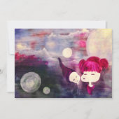 Unschuldige Küsse Einladung (Vorderseite)