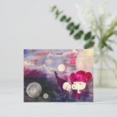 Unschuldige Küsse Postkarte (Stehend Vorderseite)