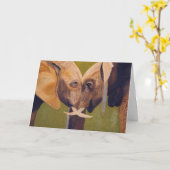 UNSCHULDIGE LIEBE KARTE (Gelbe Blume)