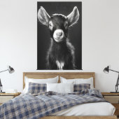 Unschuldige monochromatische Minimalistische Babyz Leinwanddruck (Insitu (Schlafzimmer))