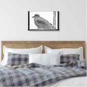 Unschuldige Taube Leinwanddruck (Insitu (Schlafzimmer))